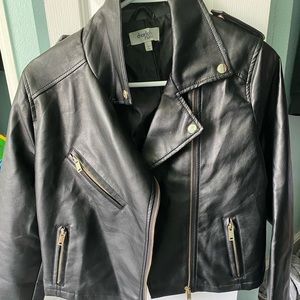 Charlotte Russe motorcycle jacket juniors Large